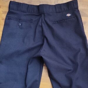 Dickies Men's Black Chino 874 Original Fit Flex/ Size 34"×30"